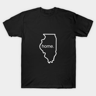 Illinois Home White T-Shirt